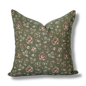 Rosie Floral Pillow Cover - Multiple sizes