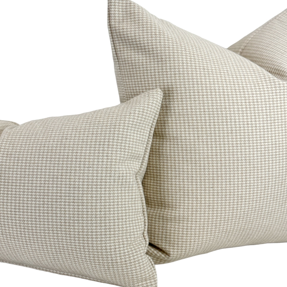 Nottingham Houndstooth Pillow- Multiple Sizes