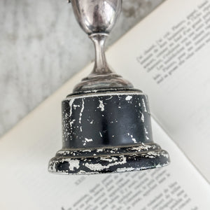 Vintage 1937 Bennett silverplate trophy