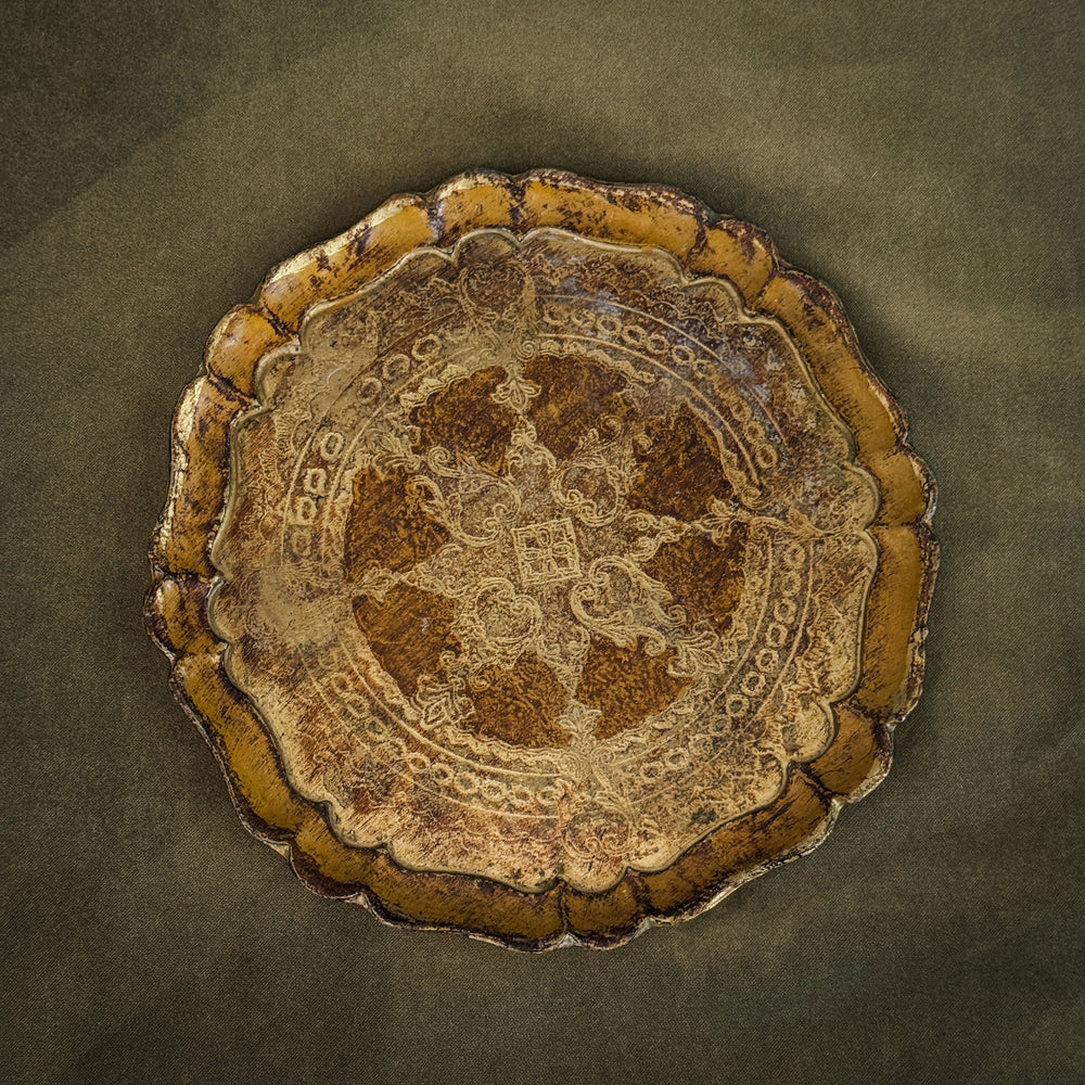 Vintage Florentine Tray.