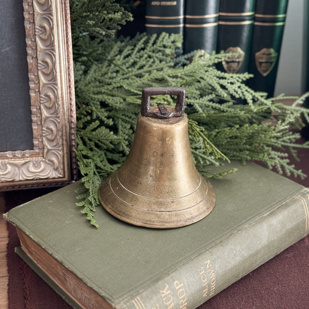 Vintage brass bell.