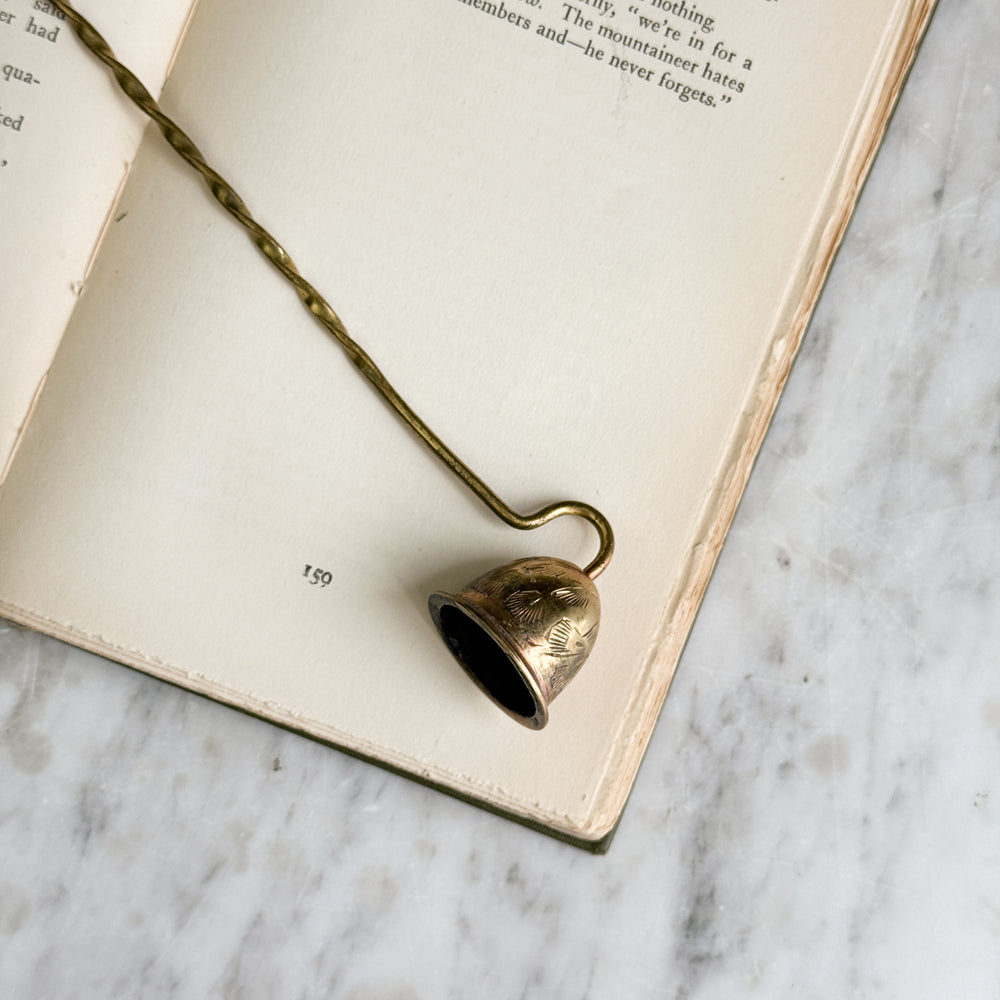 Vintage Brass Snuffer.