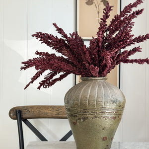 Burgundy Faux Fall Amaranth Stem