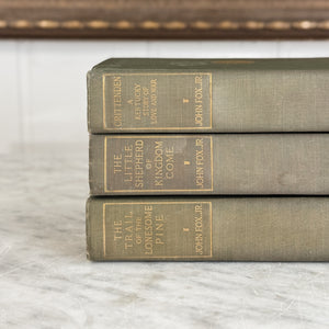 Antique 1910 John Fox Jr green book
