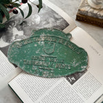Vintage green cattle award- FRANCE.