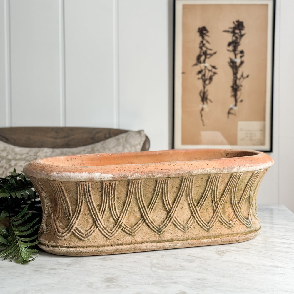 Terracotta Oval Planter