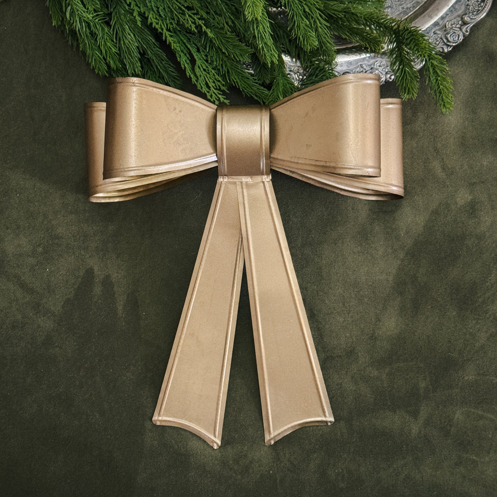 Gold Metal Double Bow.