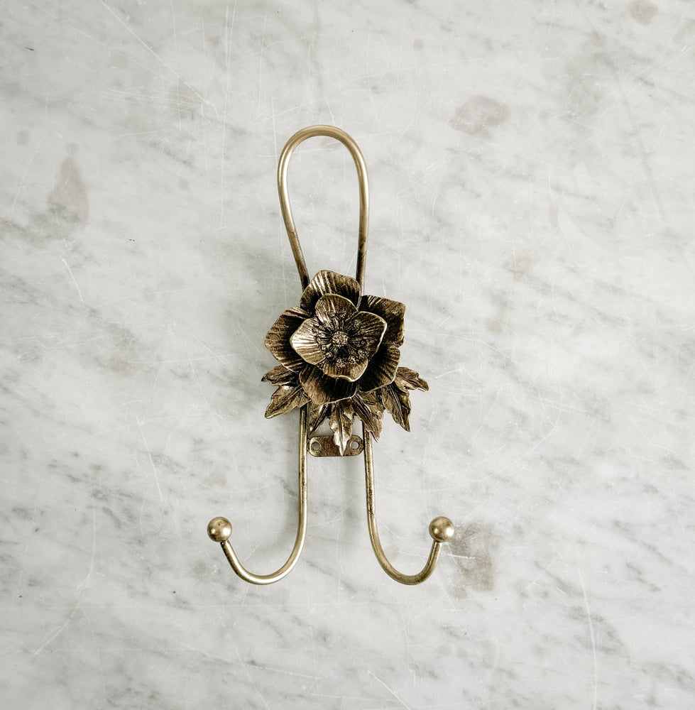 Gold Flower Hooks.