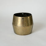 Vintage Brass Etched Cup.