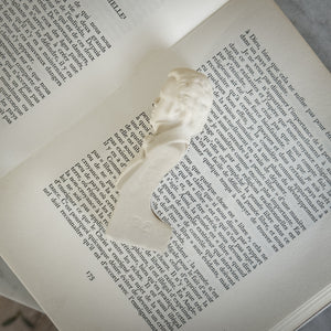 Vintage Cream Bust- Schubert