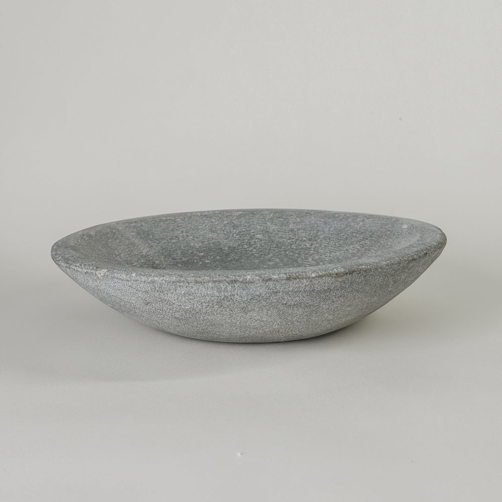 Vintage Round Marble Bowl I