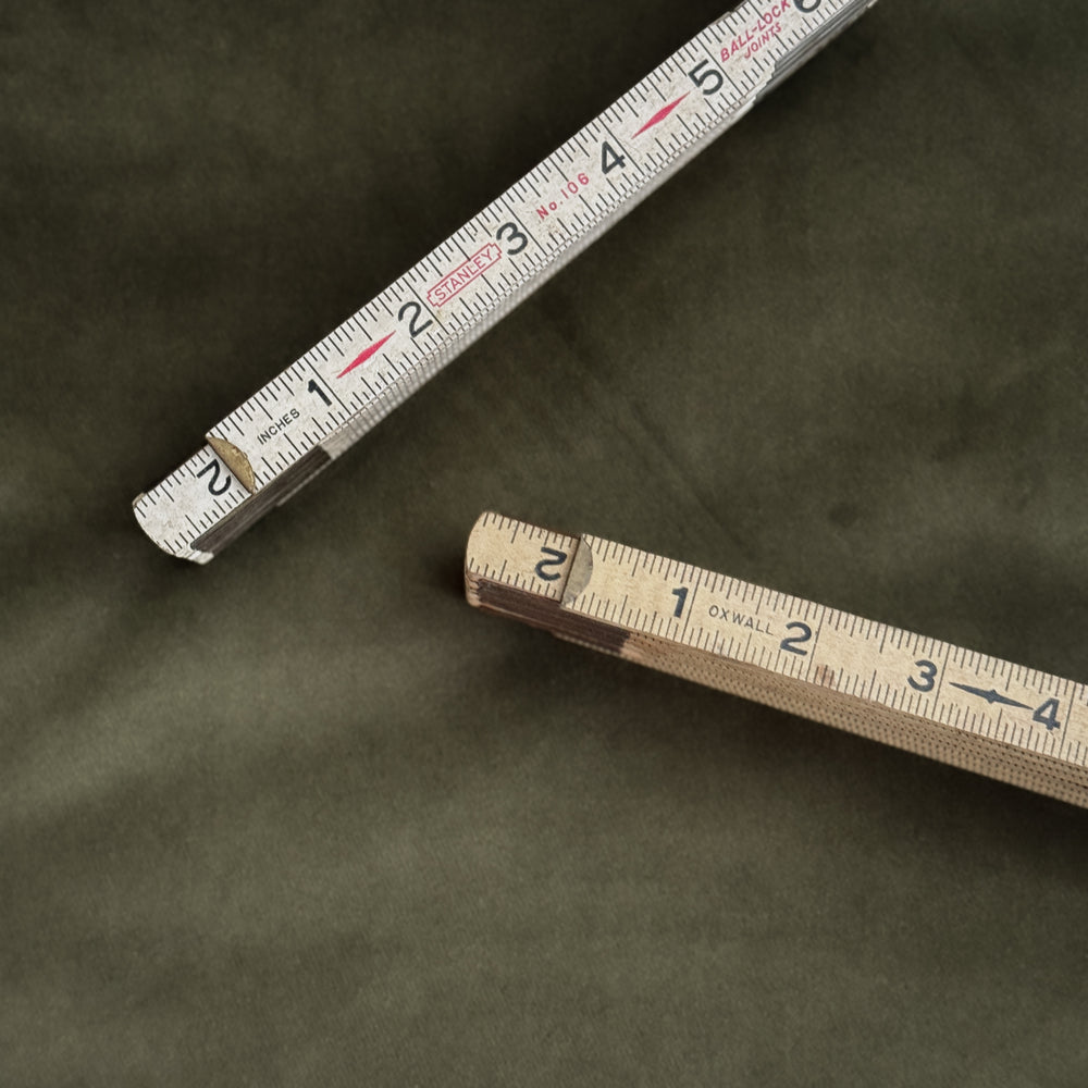 Vintage Wood Measuring Ruler.