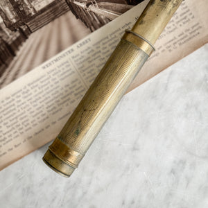 Vintage brass pocket periscope