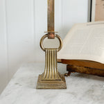 Vintage tall ring taper candleholder.