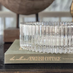 Vintage Mikasa crystal bowl.