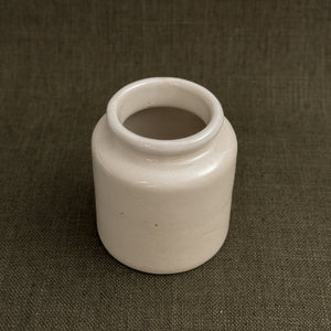 English mustard crock jar.