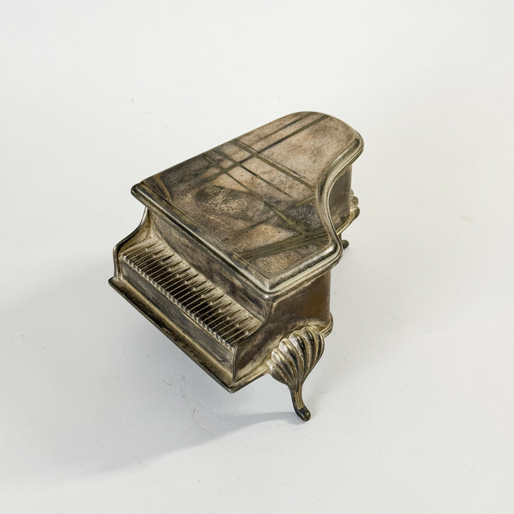 Vintage Metal Piano Box.
