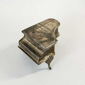 Vintage Metal Piano Box.