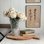 Vintage Tall Glass Vase