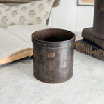 Vintage Metal Brass Measuring Pail- 1L