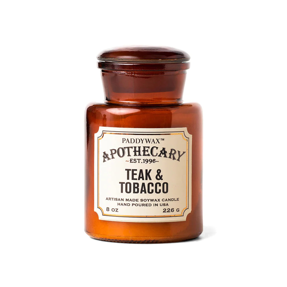 Apothecary Candle Teak & Tobacco