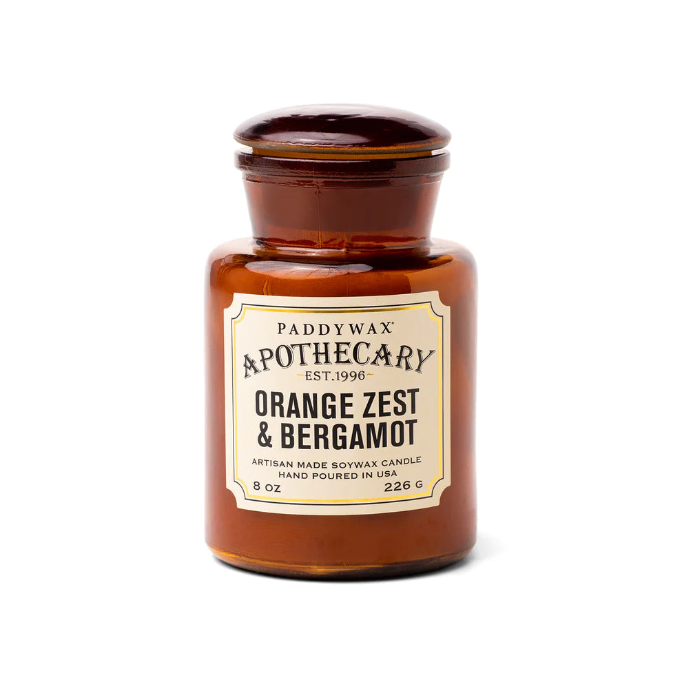 Apothecary Candle Orange Zest & Bergamot