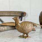 Vintage Brass Pheasant