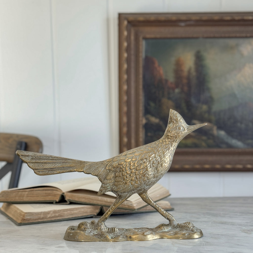 Vintage Brass Roadrunner