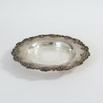 Vintage Silverplate Floral Tray.