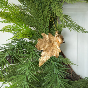 Acorn Leaf Ornaments