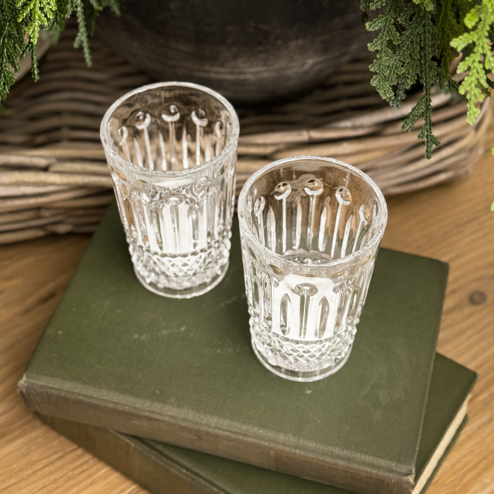 Vintage Glass Votive.