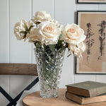 Vintage Tall Glass Vase