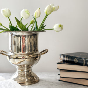 Vintage Silver Champagne Bucket A.M.M.