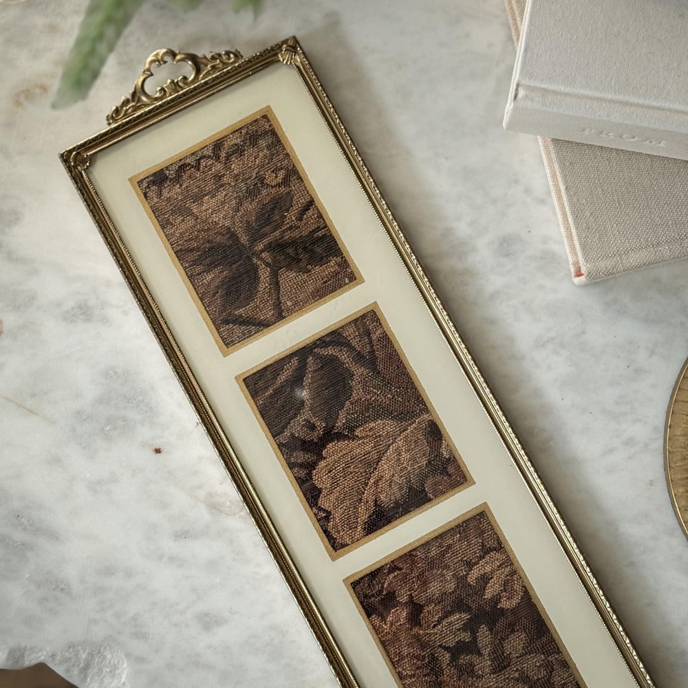 Vintage Brass Frame.