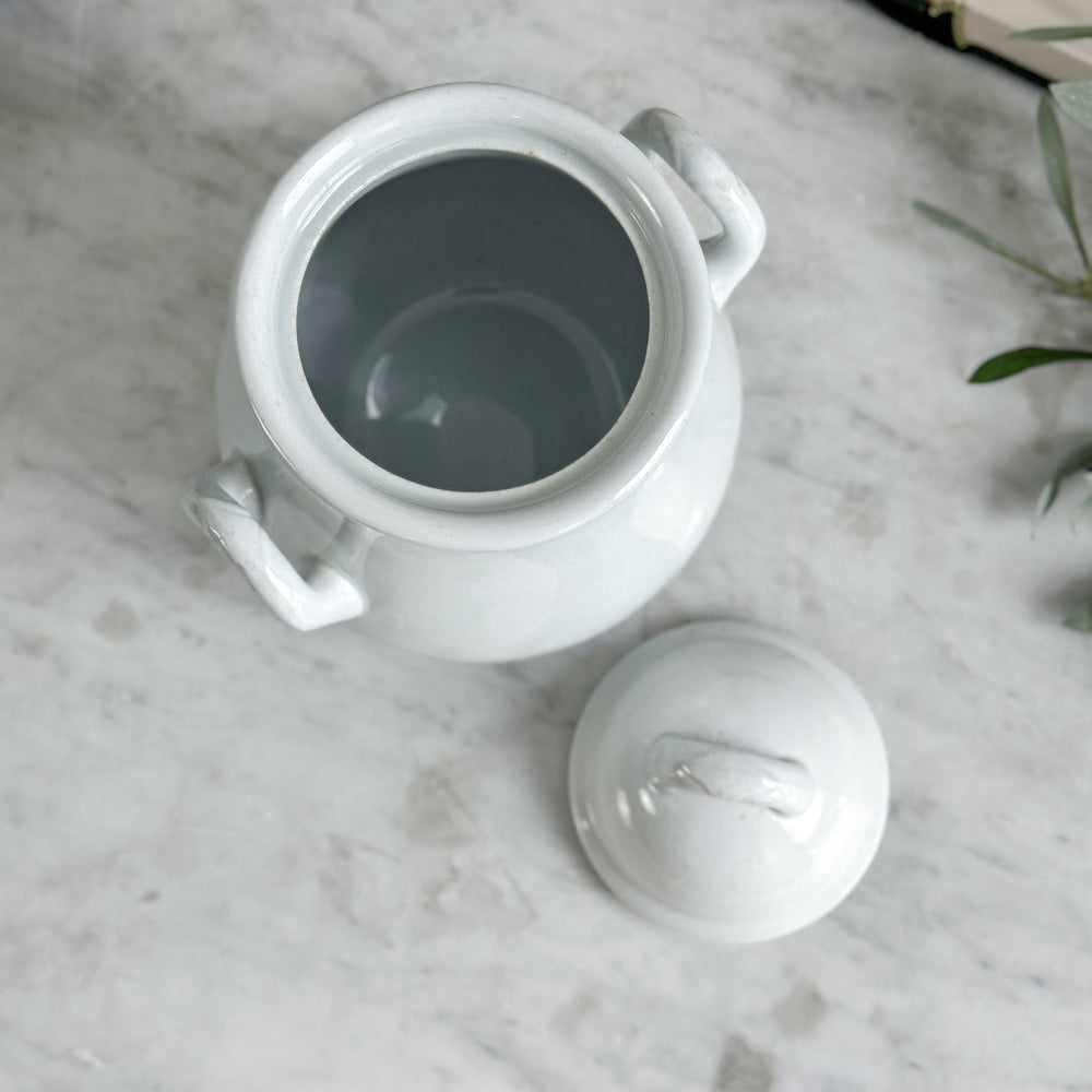 Antique Ironstone Sugar Bowl