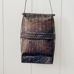 Vintage Indonesian Woven Basket Purse