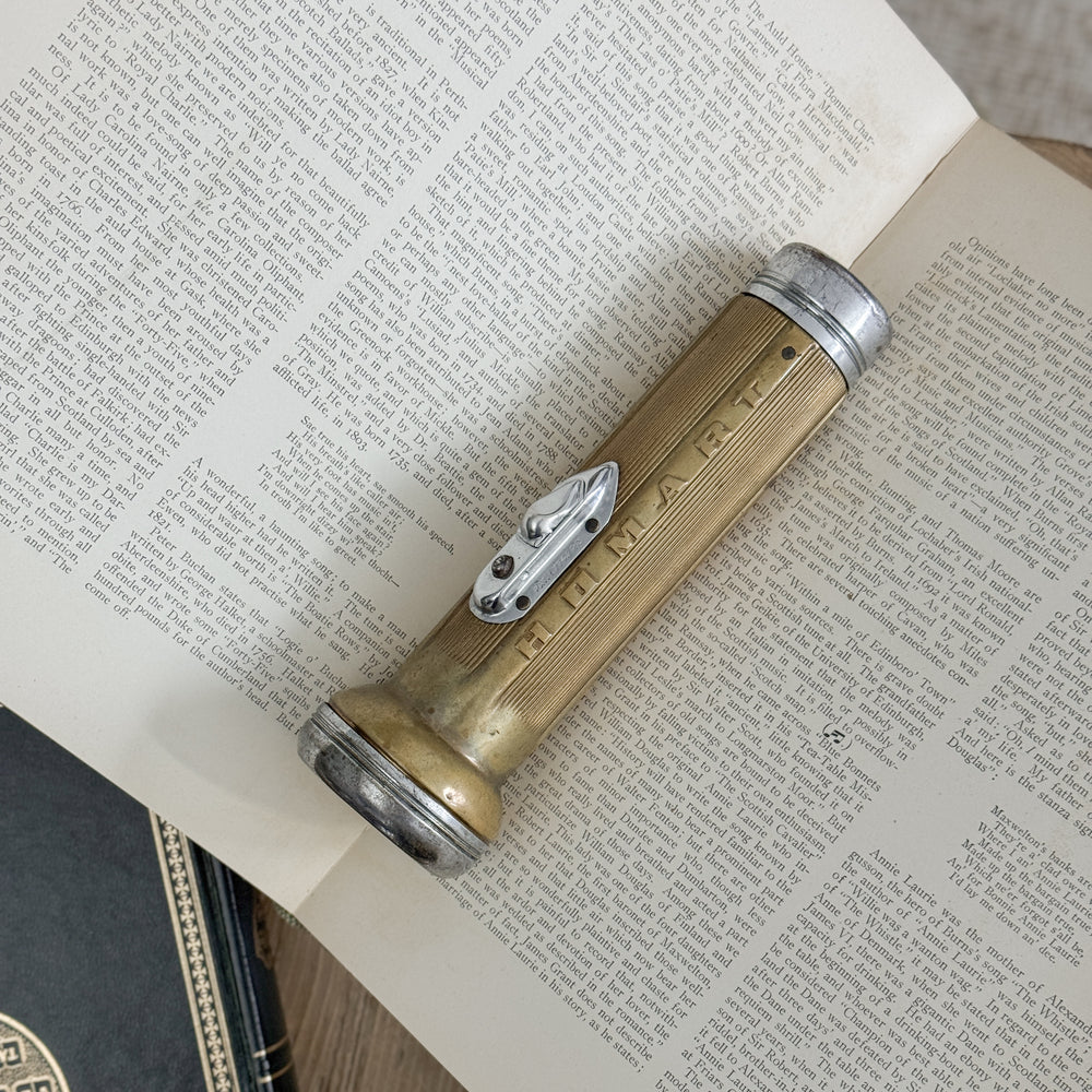 Vintage Homart Gold Flashlight- Santa Catcher