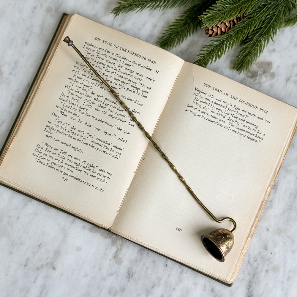 Vintage Brass Snuffer.