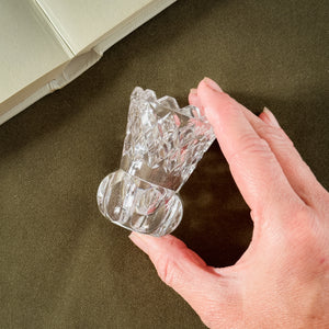 Vintage Glass Toothpick Holder II