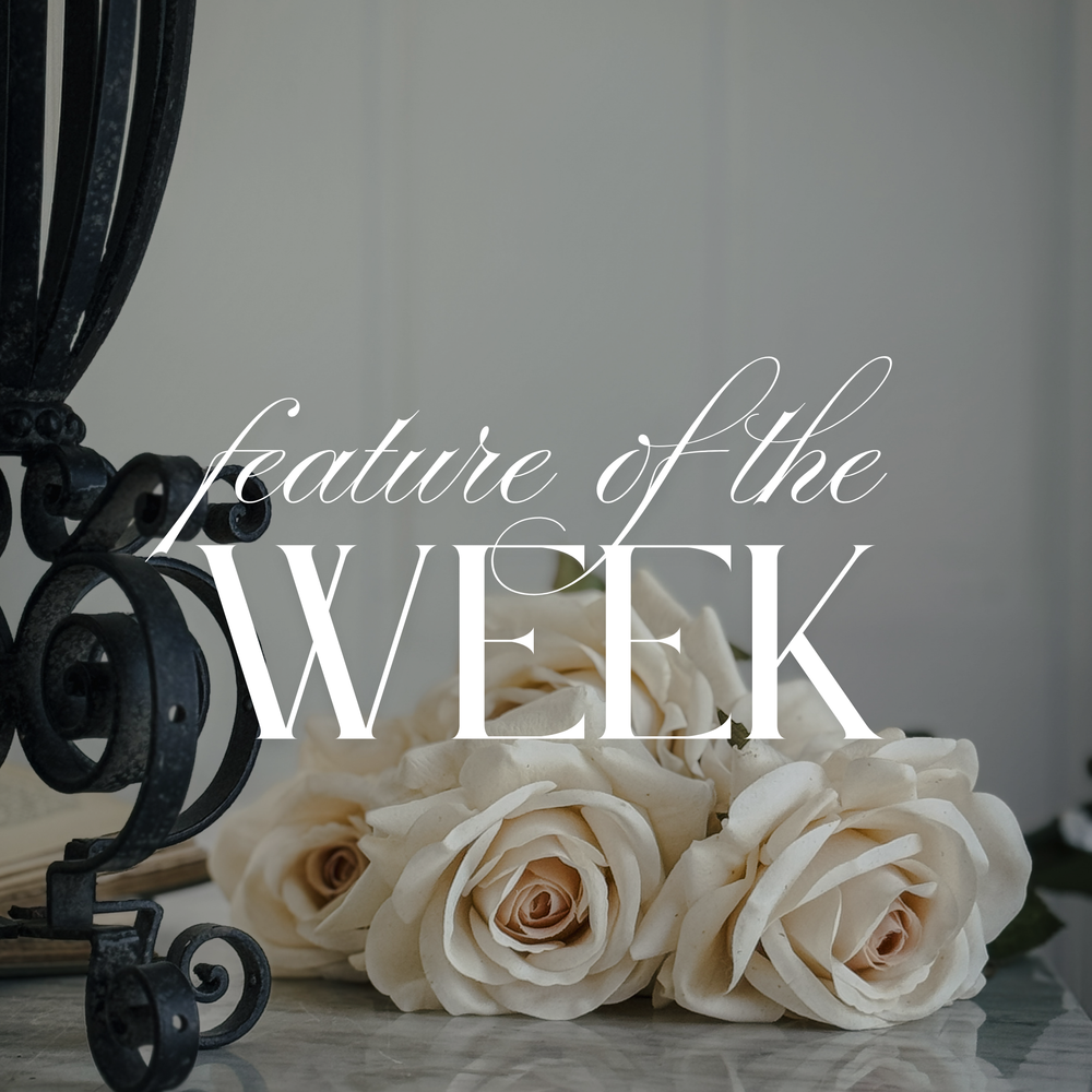 Faux Beige Rose flower Stem