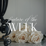Faux Beige Rose flower Stem