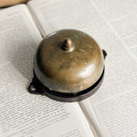Antique Cast Iron and Brass Wall Bell
