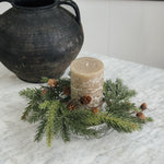 White Spruce Candle Ring