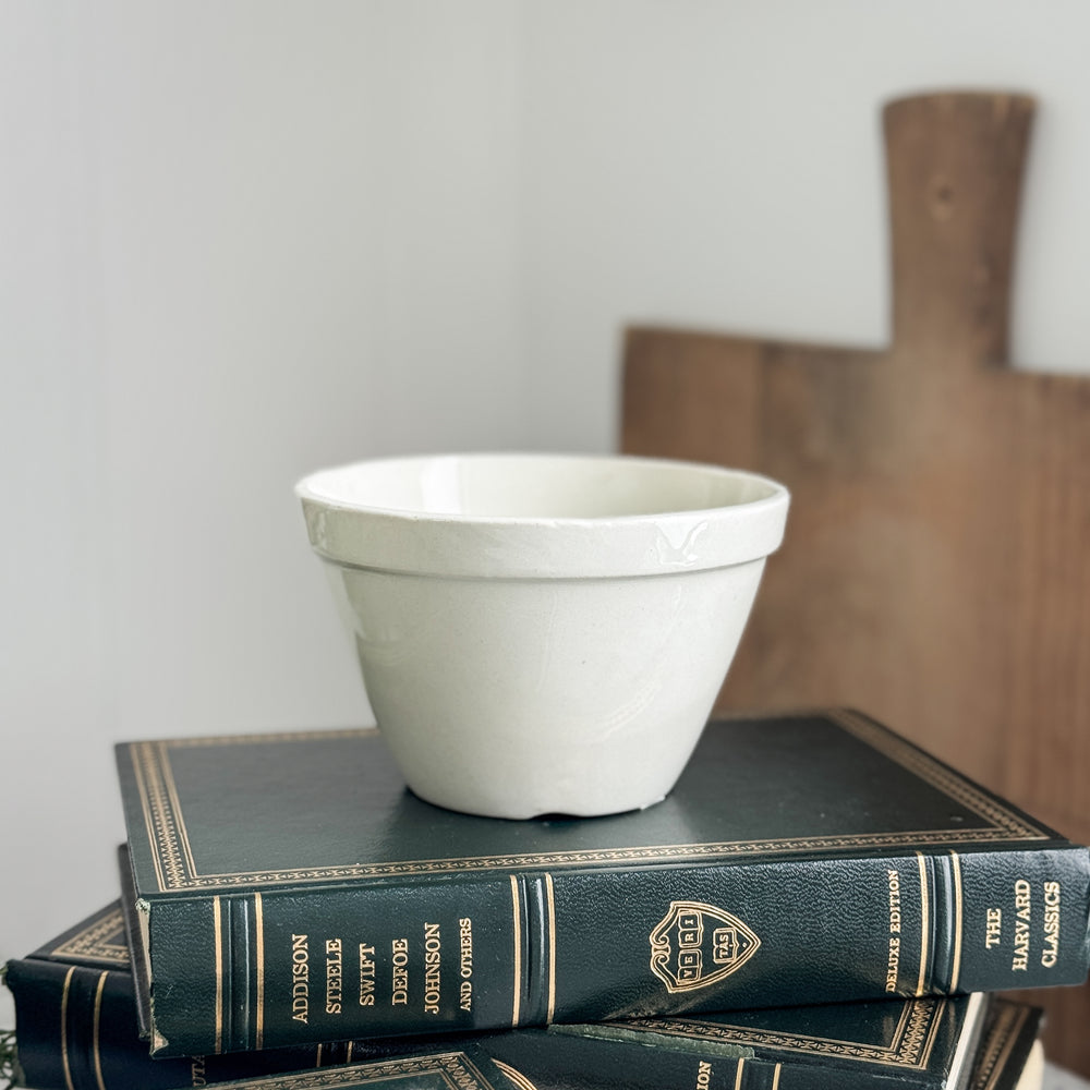 Vintage England pudding bowl.