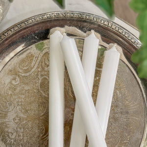 Taper Candles - White.