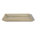 Greige Marble Rectangular Tray.