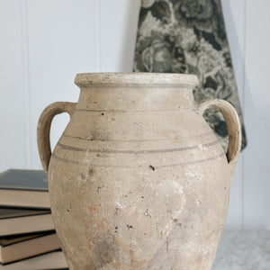 Vintage Turkish Handled Jar