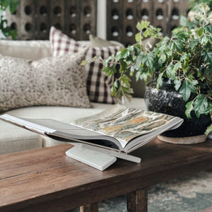 Marble Book Rest.