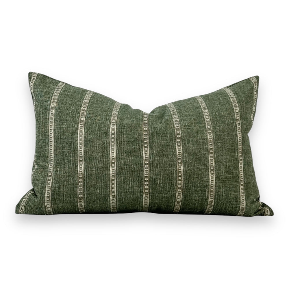 Hudson Green 16 x 24" Pillow Cover