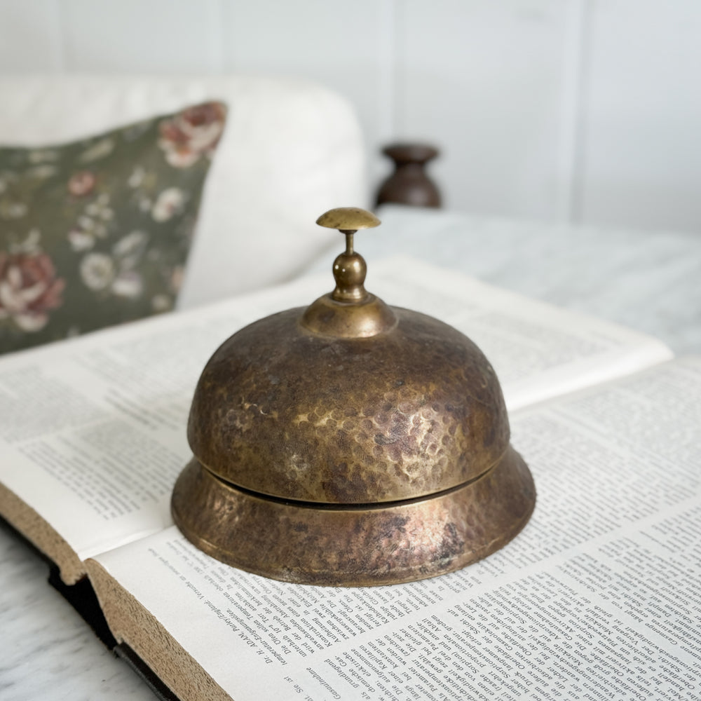 Vintage Brass Desktop Bell.